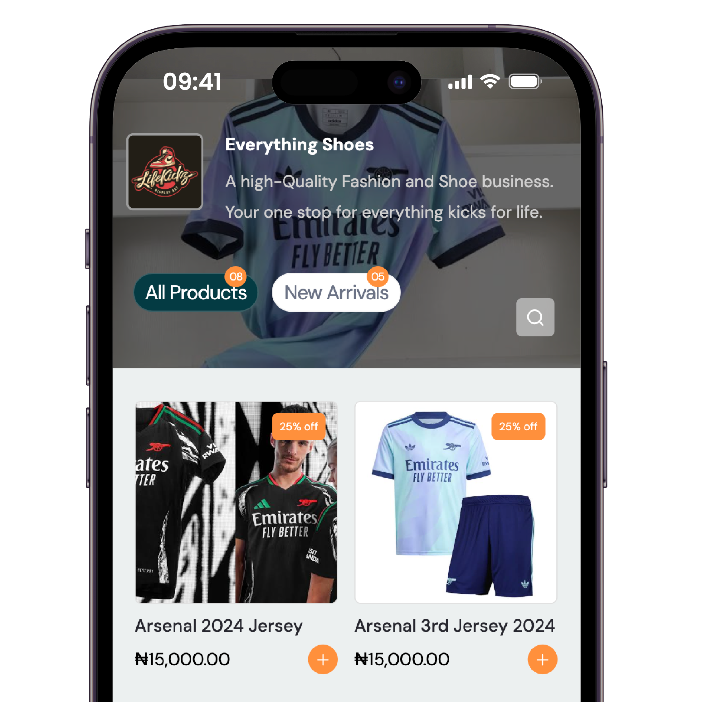 MartVille storefront preview